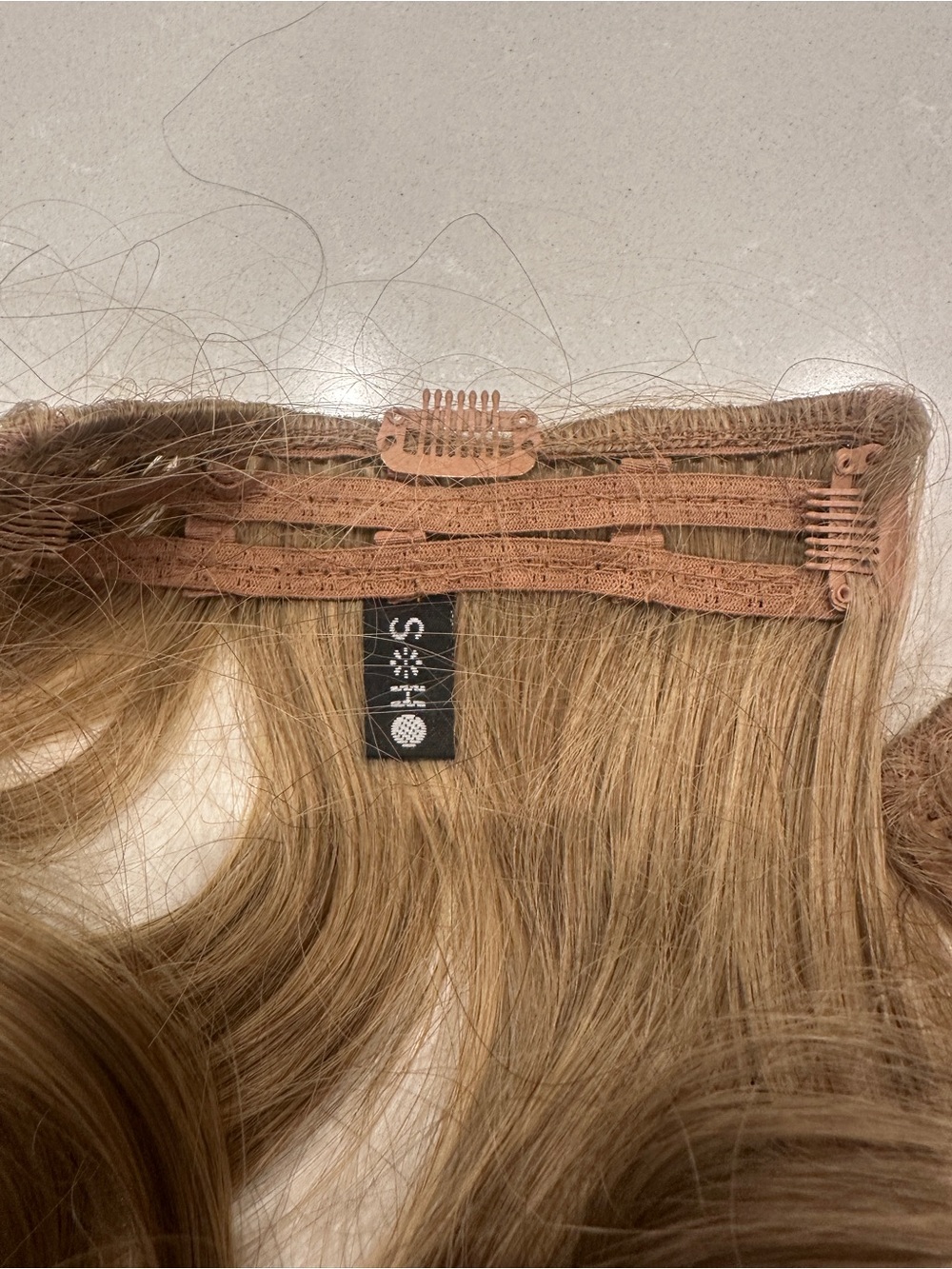 Soho Natural Dark Ash Blonde/Lt Brown Clip-In Hair Extensions - Picture 7 of 10